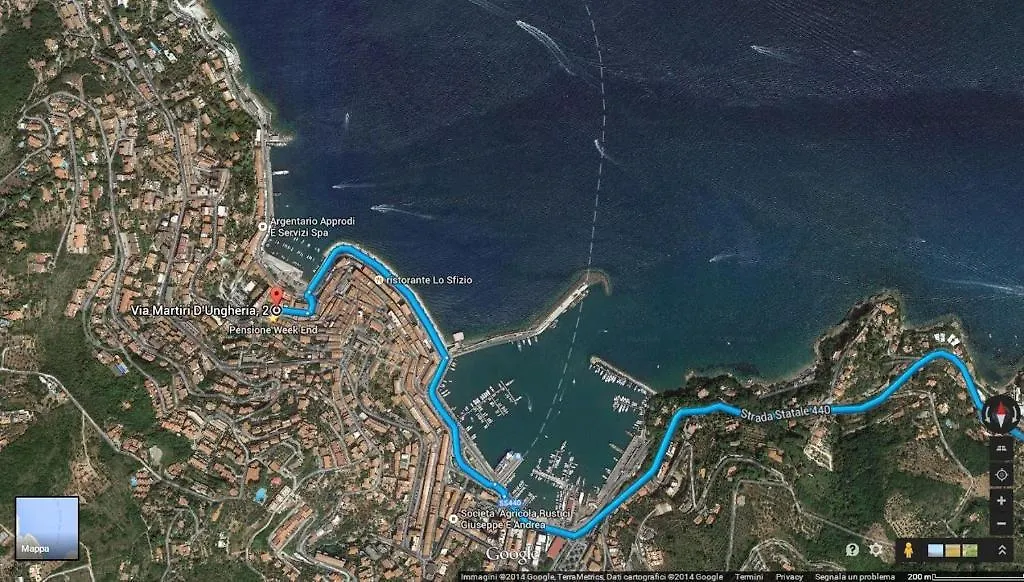 *** Hotel Pensione Week End Porto Santo Stefano  Italia
